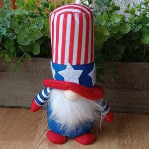 Patriotic Plush Gnome